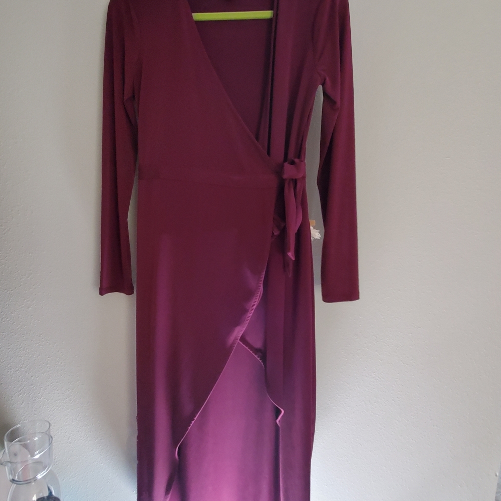 Chic wrap around dress